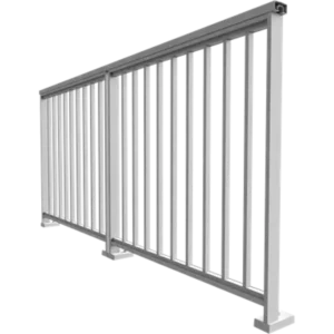 Garde-corps en aluminium